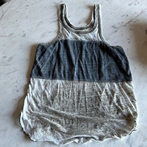 Green oversized tank